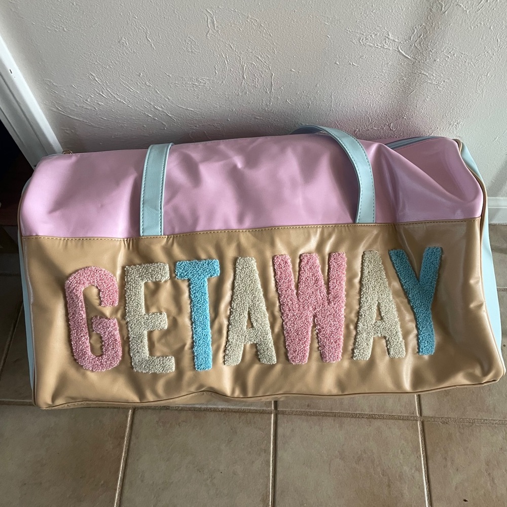 “GETAWAY” Travel Duffel Bag
